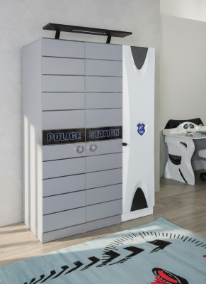 Armadio in legno guardaroba mobili armadi per cameretta per bambini.