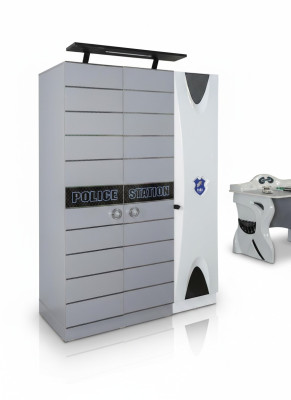 Armadio in legno guardaroba mobili armadi per cameretta per bambini.
