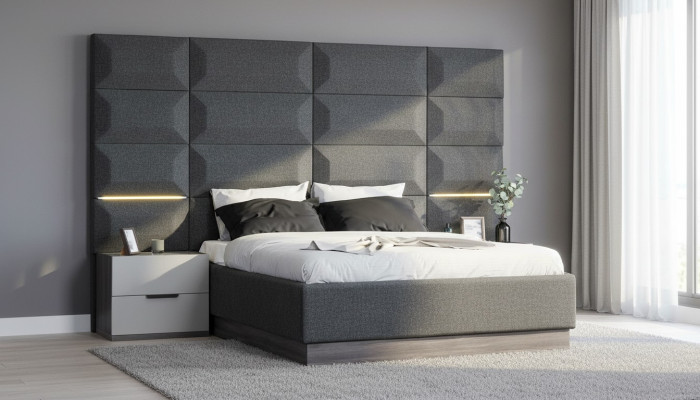 Letto Letto matrimoniale Letti Mobili Arredamento Nuovo Design mobili Lucido Camera da letto