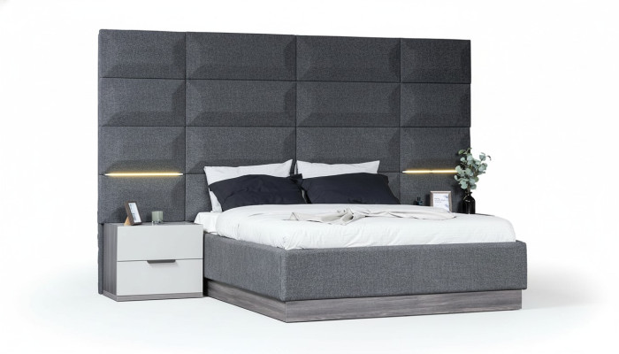 Letto Letto matrimoniale Letti Mobili Arredamento Nuovo Design mobili Lucido Camera da letto