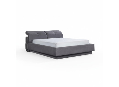 Design del letto Letto matrimoniale Materiale Legno Letti Imbottiti Mobili da camera da letto 160x200