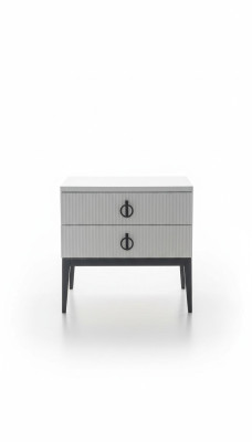 Console di design 2x Comodini Tavoli aggiuntivi Camera da letto Legno Console Nuove