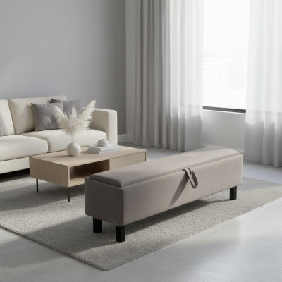 Poggiapiedi Panca Cassapanca con vano da letto Panche panca imbottita Mobili Nuovi  Poggiapiedi Panca Cassapanca con vano letto Panche imbottite Nuovi mobili