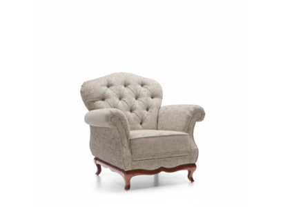 Chesterfield poltrona divano singolo poltrona divano imbottito sedili tessuto stoffa