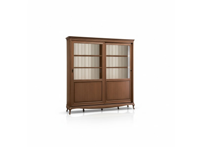 Libreria Scaffale Credenza Mobili classici Mensole Legno Vetrina Armadio
