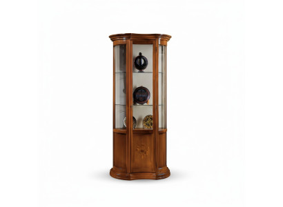 Mobile vetrina in legno di lusso Design buffet armadi marroni Mobili italiani Nuovo armadio