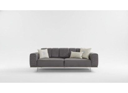 Divano XXL a 4 posti di lusso, designer, divano lussuoso, imbottitura, mobili italiani.