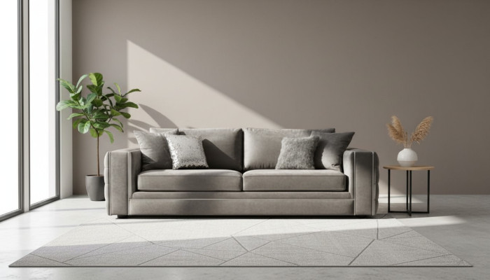 Divano di alta qualità a 4 posti, divani imbottiti, divano design, divano di lusso Chesterfield.