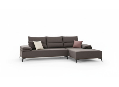Divano ad angolo a L Design Sofa Divano divano imbottito in tessuto Set angolare