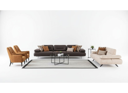 Divano componibile 4+3+1+1 posto Design divano imbottito Divano Moderno Lusso