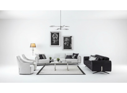 Set di divani da design per il soggiorno con divani imbottiti, divani e set di divani angolari.