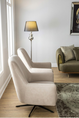 Poltrona monoposto moderna di lusso per arredamento salotto sofà monoposto nuovo
