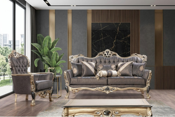 Divano componibile 3+1 posti Set Divano Design Divani Imbottiti Divani Relax Classico Divano nuovo