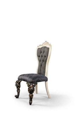 Classico poltrona Chesterfield da trono, sedia da pranzo di design lusso, singolo_posto.