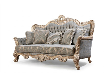 Chesterfield divano a 3 posti, divano design di lusso in tessuto per divani imbottiti