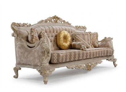 Chesterfield divano a 3 posti design di lusso divani imbottiti in stoffa tessile nuovi.