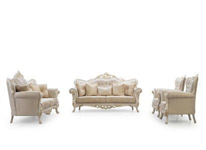 Divano componibile 3+3+1+1 Set design divano imbottito Divani classici