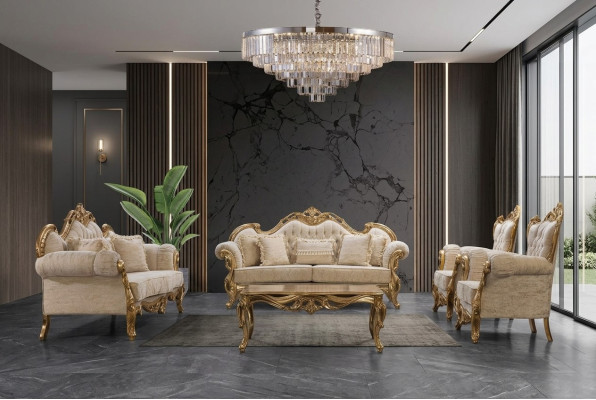 Set di sedute per divano 3311 Design Divano Cuscino Divano Divani Classici di Lusso