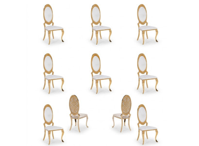 Design 8x sedie gruppo set poltrona sala da pranzo