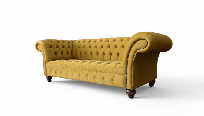 Chesterfield divano 3 posti design divano imbottito divani divani tessuto