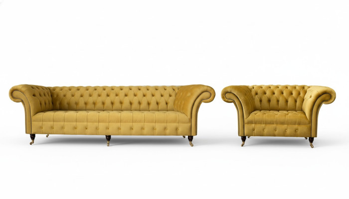 Sofà 3+1 posti insieme set design divani imbottiti divani moderni