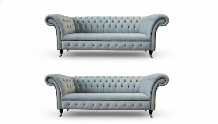 Set da soggiorno di design con 2 divani a 3 posti Set di mobili da soggiorno di lusso
