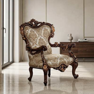 Barocco poltrona divano sofa mobili arredamento divani sofà sedie velluto