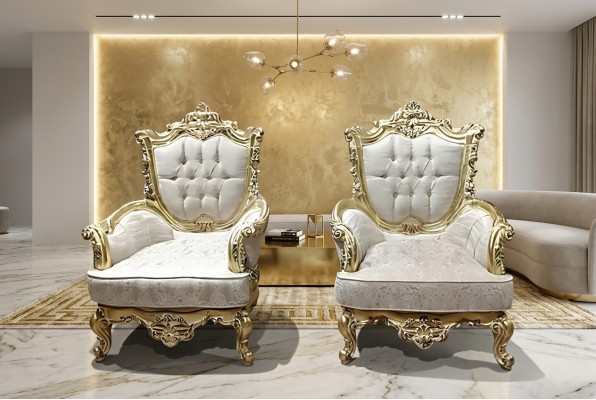 Chesterfield poltrona set 1+1 divano imbottito arredamento mobili.
