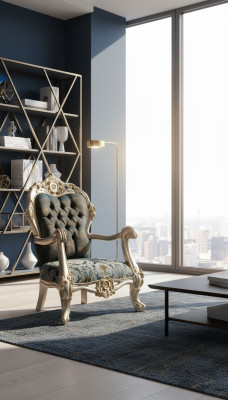 Barocco poltrona Chesterfield poltrona classica a un posto divano sofà