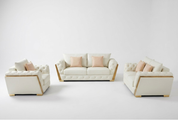 Divano Divano Set di mobili 3 pezzi. Set Divano Arredamento Divani