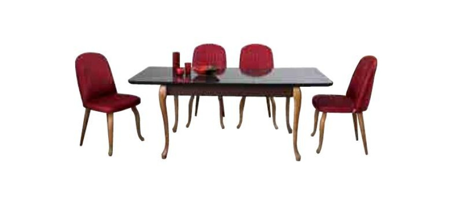 Tavolo da pranzo Set da pranzo Sala da pranzo Set Tavolo e sedie Set Sala da pranzo Tavolo 4 sedie 5 pezzi.