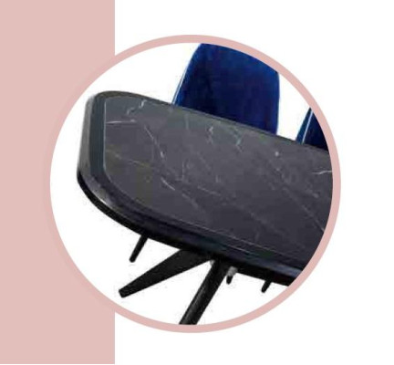 Tavolo da pranzo nero 160x85 Tavolo da pranzo Tavoli Mobili in legno