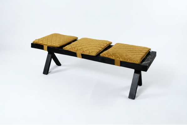 Banca panca Sala da pranzo Panchine Mobili Panche Poggiapiedi Abitare 140x40x45