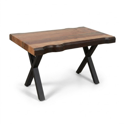 Tavolino in legno con gambe nere per il tuo soggiorno Modello originale di design