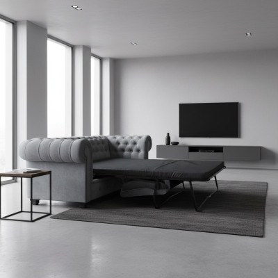 Divano Chesterfield con funzione letto letto aggiuntivo Bangla divano letto sofa letto