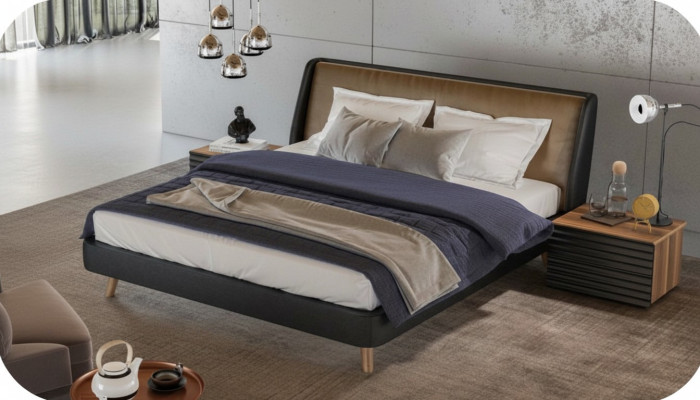 Tavolino moderno in legno per la notte, tavolino portaoggetti, tavolino da appoggio piccolo per la camera da letto.
