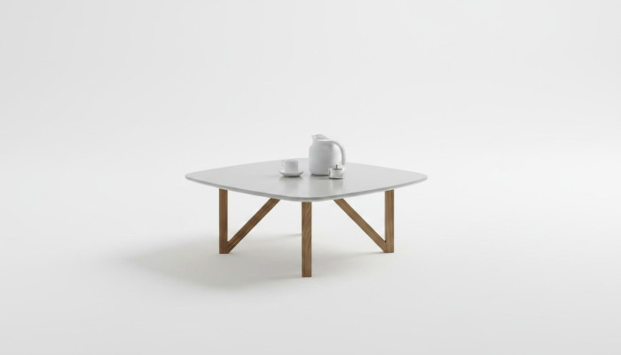 Tavolino da salotto in noce di lusso naturale per soggiorno Designer Tavolino da salotto