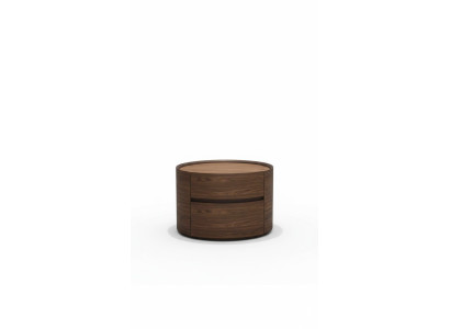 Comodino in legno design moderno in legno autentico per la camera da letto.