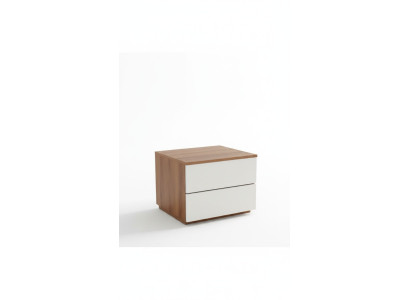 Comodino camera da letto marrone in legno massiccio moderno Nuovi mobili da camera da letto
