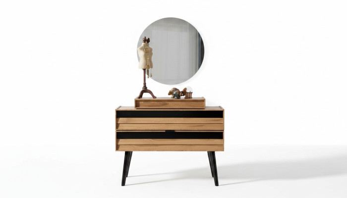 Designer Comò di lusso in vero legno marrone, moderno e nuovo