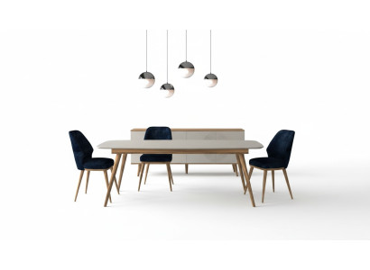 Moderno tavolo da pranzo set di mobili 6 pezzi