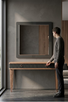 Tavolo in legno, tavolo da console, mobili da console, comò, novità