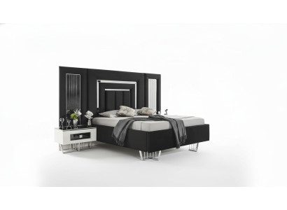 Camera da letto Armadio Mobili Metallo Lusso Letti Elegante Letto Struttura letto in metallo