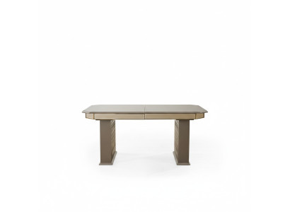 Tavolo da pranzo grigio Moderno sala da pranzo Bella cucina Legno Tavoli Design Di lusso Metallo Nuovo
