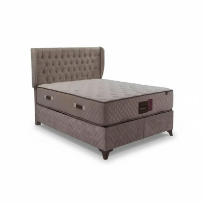 Letto Chesterfield, letti per la camera da letto, tessile 180x200cm inclusa la materassa