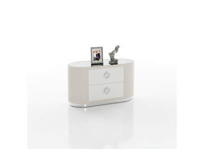 Comodino moderno, tavolino bianco, design, comodino, mobile, nuovo.