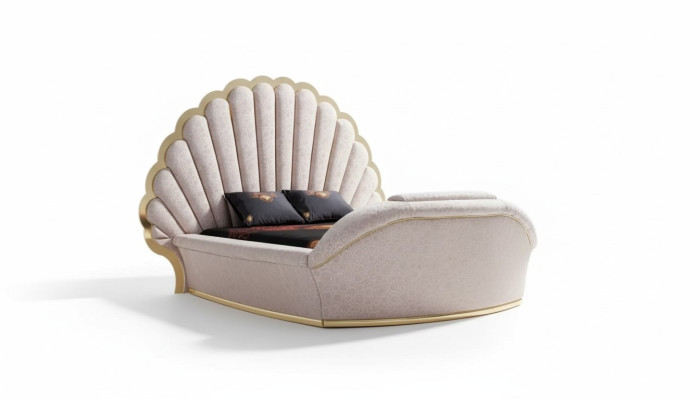Letto reale Mobili da letto di lusso Camera da letto 200x200 Arredamento