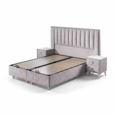 Letti Letto Matrimoniale Hotel Struttura del Letto Matrimoniale Legno Mobili Letto Imbottito Design di Lusso
