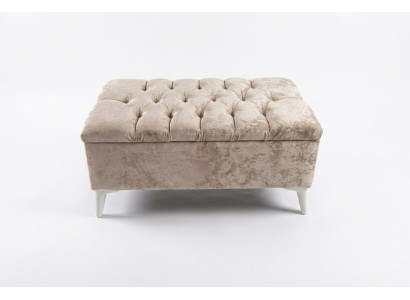 Disegno sgabello Design imbottito poggiapiedi Pouf seduta Tessile Chaise longue