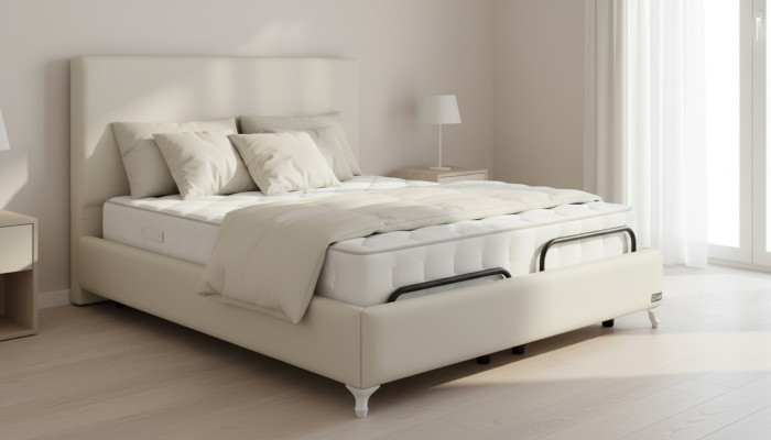 Camera da letto di lusso Letto Matrimoniale Letto in Legno Letti Imbottiti Cornice Letto Matrimoniale Moderna